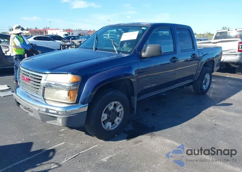 2004 GMC Canyon Sle из США, поврежденный, VIN 1GTDS136248223780